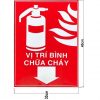 Biển Báo để Bình Chữa Cháy